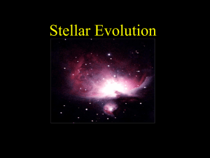 Stellar Evolution