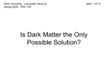 MOND - an alternative to dark matter