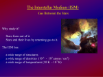 ISM and star formation