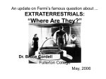 Bruce`s Fermi Presentation - Fullerton College Staff Web Pages