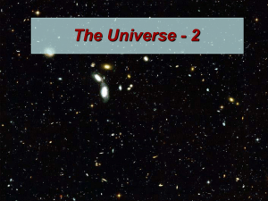 The Universe - UMass Astronomy