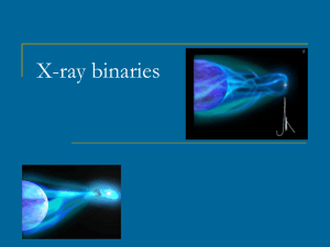 X-ray binaries