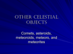 Other Celestial Objects - science9atsouthcarletonhs