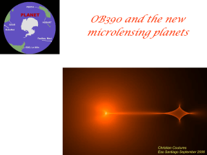 OB390 and the new microlensing planets