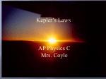 2 Kepler`s Laws