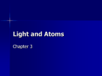 Light and Atoms