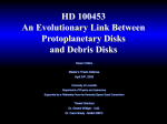 HD 100453: An Evolutionary link between