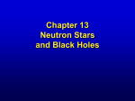 Chapter 13: Neutron Stars and Black Holes  - Otto