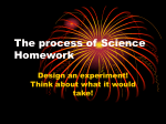 5.1-The process of Science - Homework