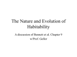 Habitability: Good, Bad and the Ugly