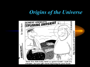 Origins of the Universe