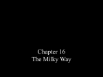 Ch16: The Milky Way