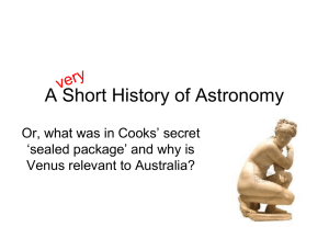 A Short History of Astronomy