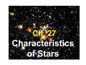Ch. 27 Stars & Galaxies