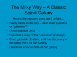 The Milky Way – A Classic Galaxy