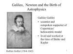 Galileo & Newton - Academic Computer Center