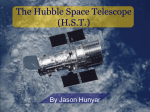 The Hubble Space Telescope (HST)