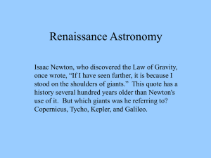 History of astronomy