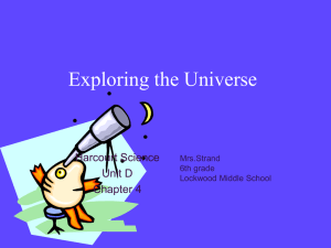 Exploring the Universe