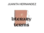 LITERARY%20TERMS[1] juanita