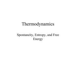 Thermodynamics