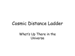 Cosmic Distance Ladder