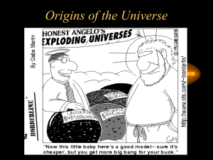 Origins of the Universe