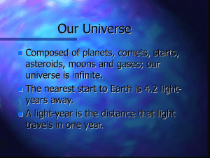 Our Universe - Etiwanda E