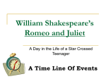 William Shakespeare`s Romeo and Juliet