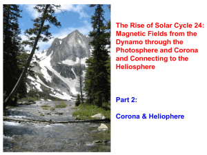 The Rise of Solar Cycle 24