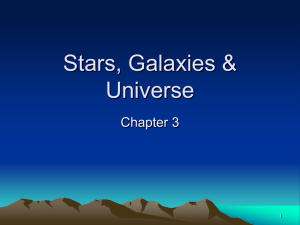 Stars, Galaxies & Universe
