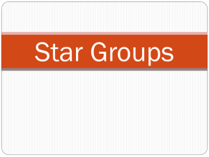 Star Groups and Big Bang Power Point