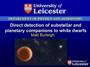 Direct Imaging Searches Around White Dwarfs - X