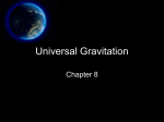 universal gravitation pdf