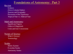 Powerpoint - Physics and Astronomy