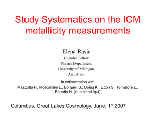 Study Systematics on the ICM metallicity measurements