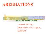 aberrations - SJGC Kurnool College
