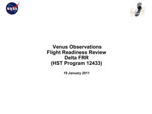 2010/2011 Venus Observation