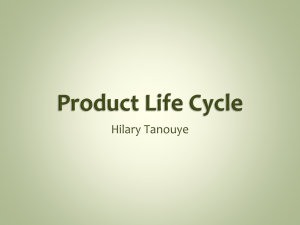 Product Life Cycle