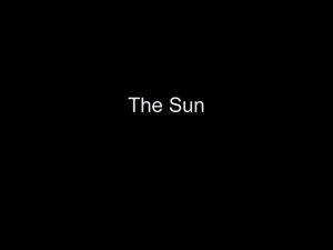 The Sun - TeacherWeb