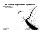 The Stellar Population Synthesis Technique Charlie Conroy Princeton