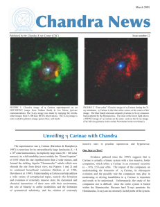 Chandra	News March 2005 Published by the Chandra X-ray Center (CXC)