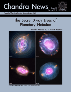 Chandra News The Secret X-ray Lives of Planetary Nebulae