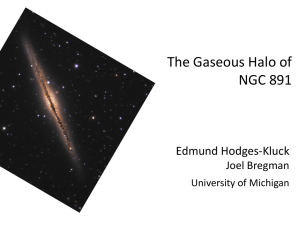 The Gaseous Halo of NGC 891 Edmund Hodges-Kluck Joel Bregman