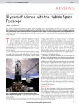 REVIEWS 18 years of science with the Hubble Space Telescope Julianne J. Dalcanton
