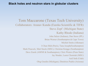 Tom Maccarone (Texas Tech University)