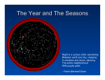 The Year and The Seasons