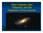 Other Galaxies, their Distances, and the Expansion of the Universe