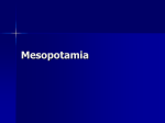 Mesopotamia - Online Campus