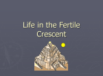 Life in the Fertile Crescent